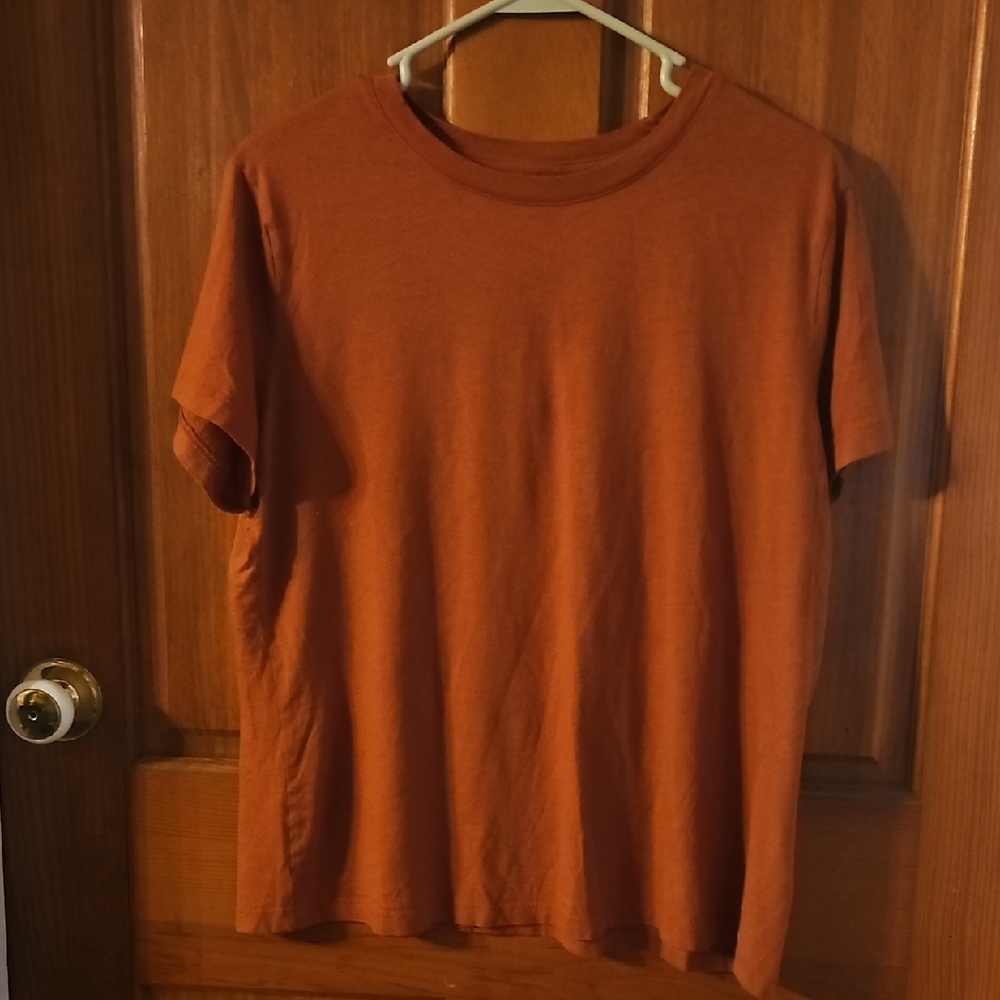 a new day Women's Rust Short Sleeve Tee